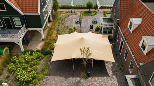 Stretch tent 7.5 x 10 meters