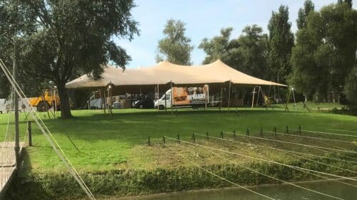 Stretch tent 15 x 20 meters